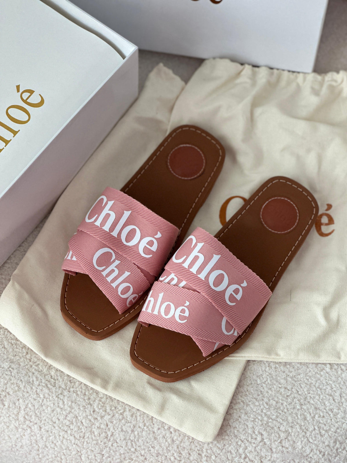 Chloé Woody flat sandals