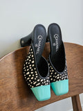 Chanel Mules in Lambskin & Patent Calfskin