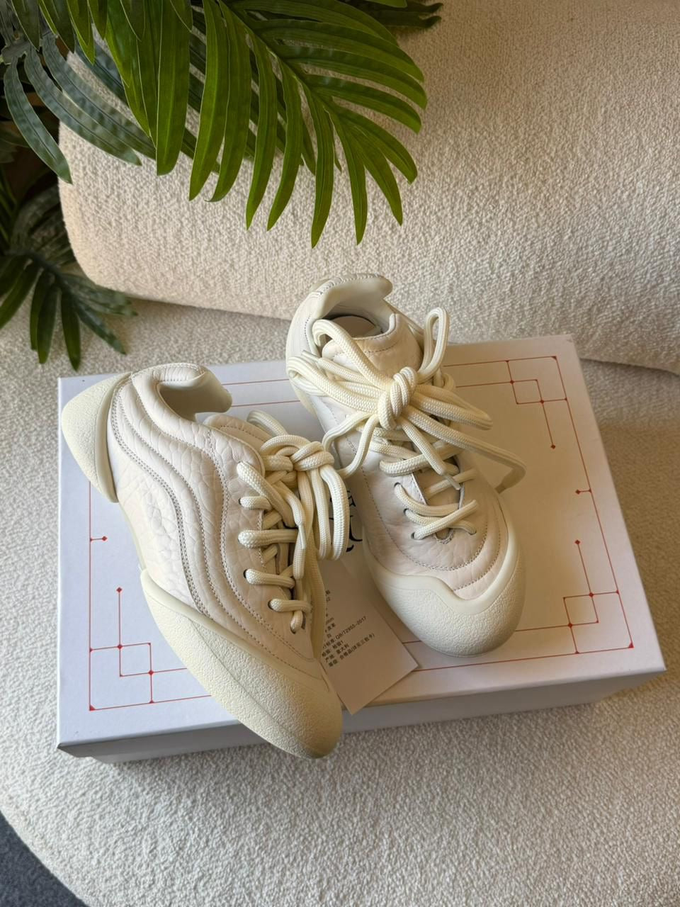 Alexander McQueen Flexion Leather Sneakers
