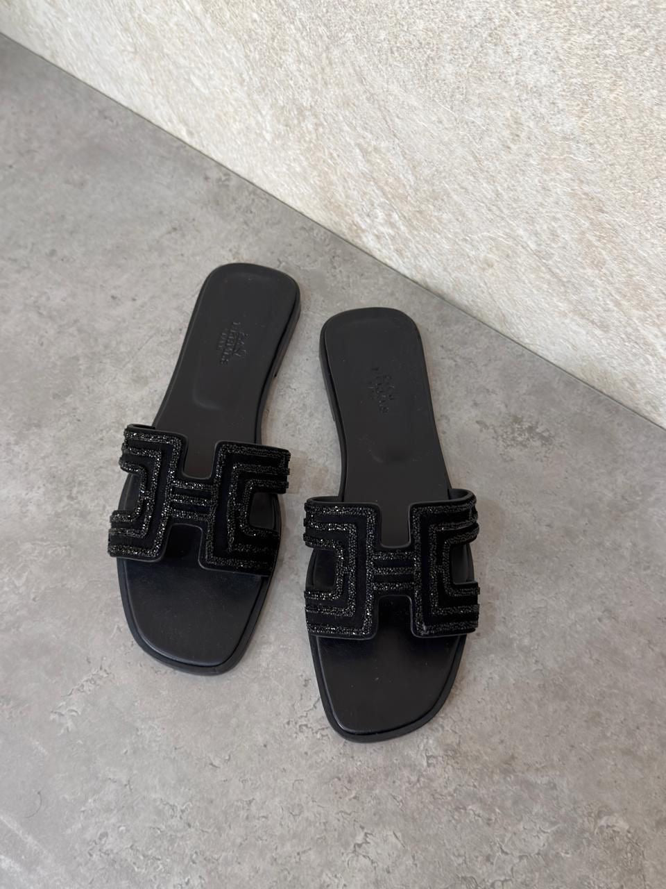 Hermes Oran Sandals