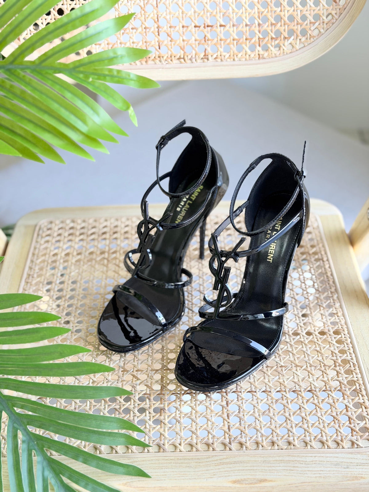 Saint Laurent Cassandra leather sandals - 2