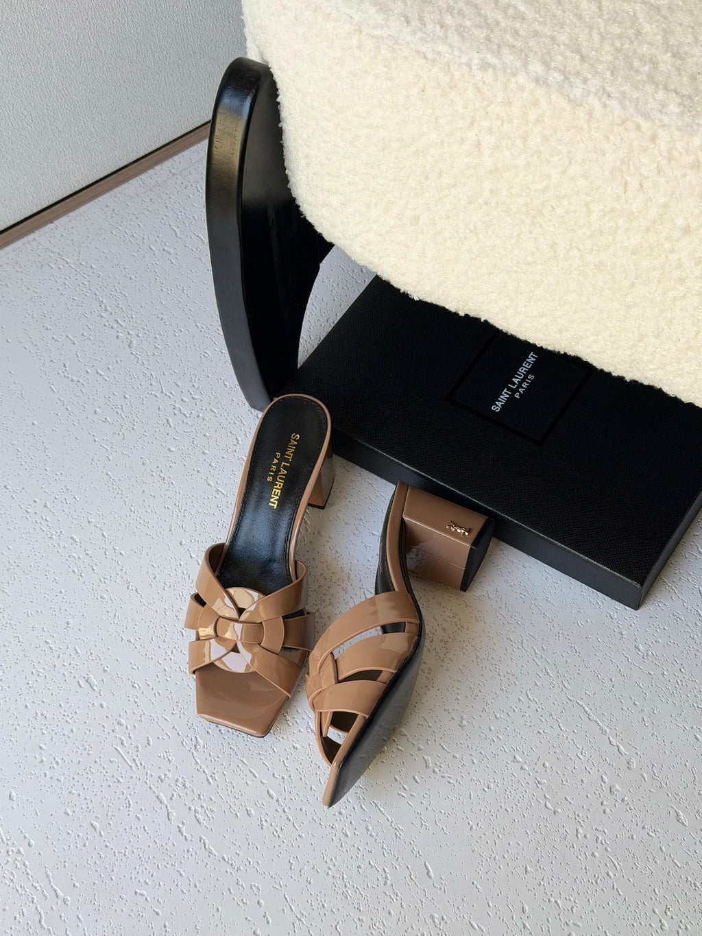 Saint Laurent Tribute Sandals - 11
