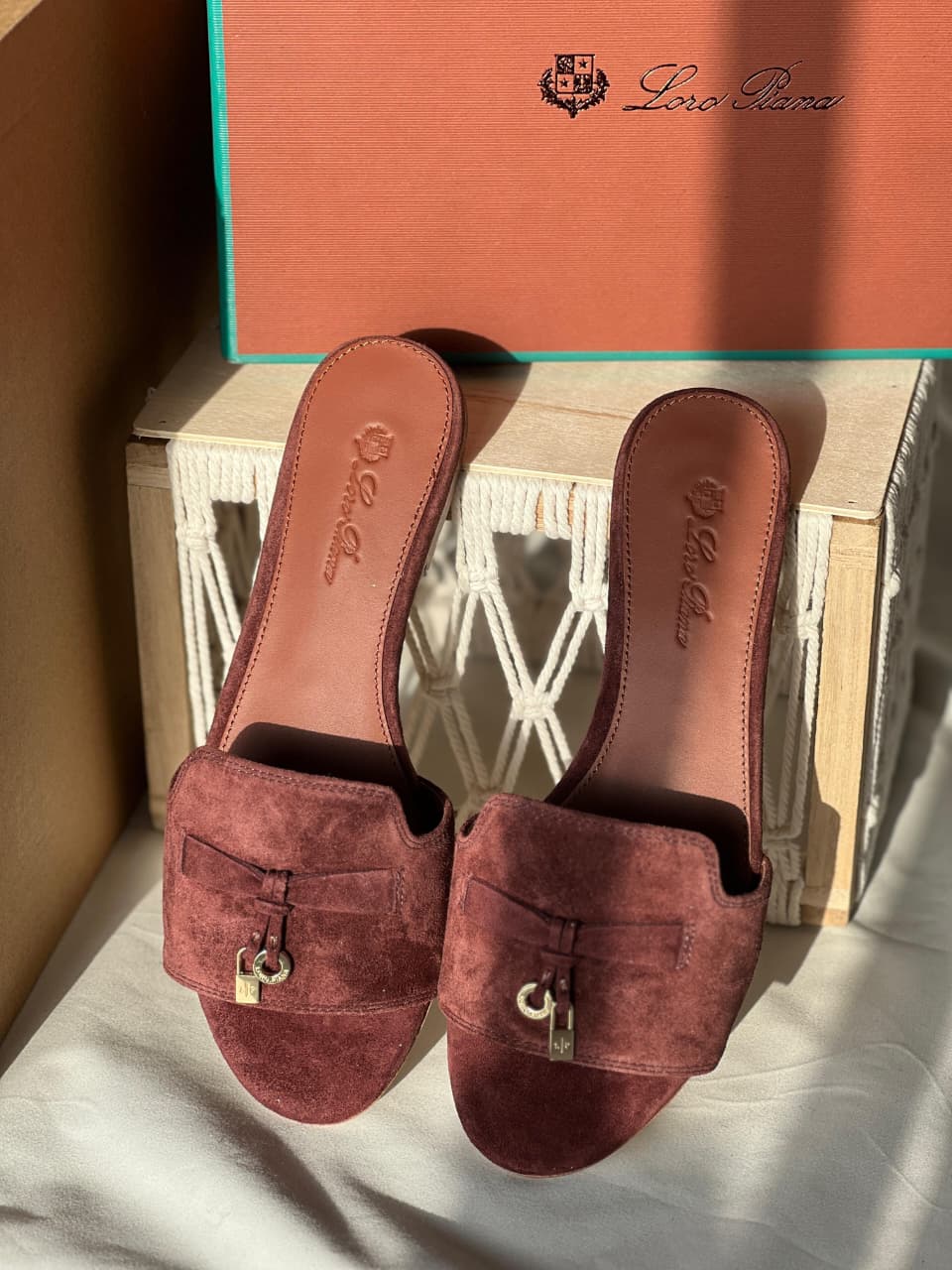 LORO PIANA Summer Charms Sandal - 7