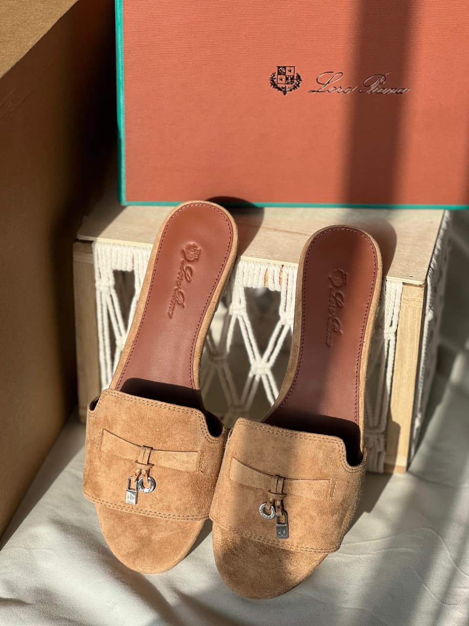 LORO PIANA Summer Charms Sandal - 12