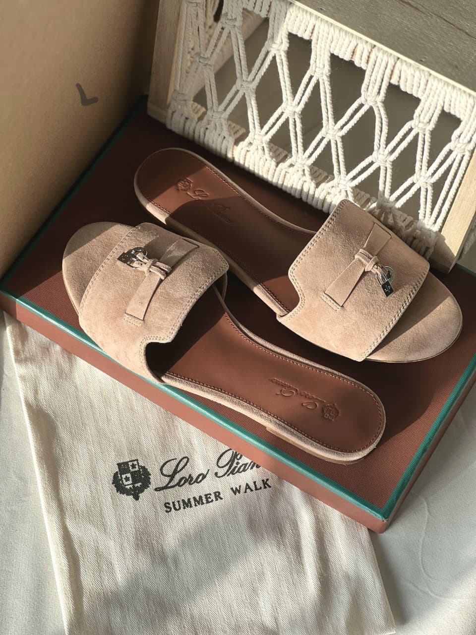 LORO PIANA Summer Charms Sandal - 9
