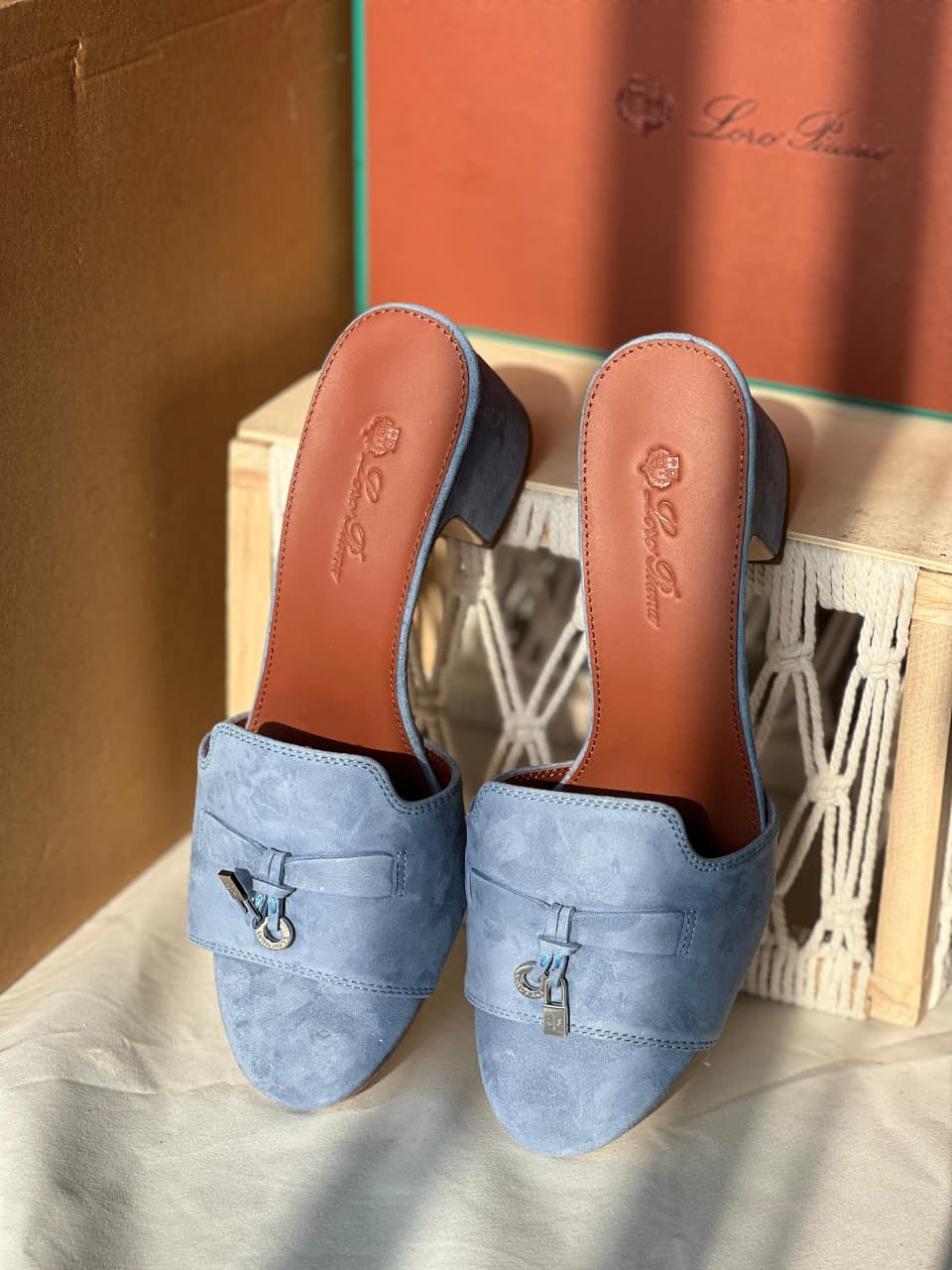 LORO PIANA Summer Charms Sandal - 6