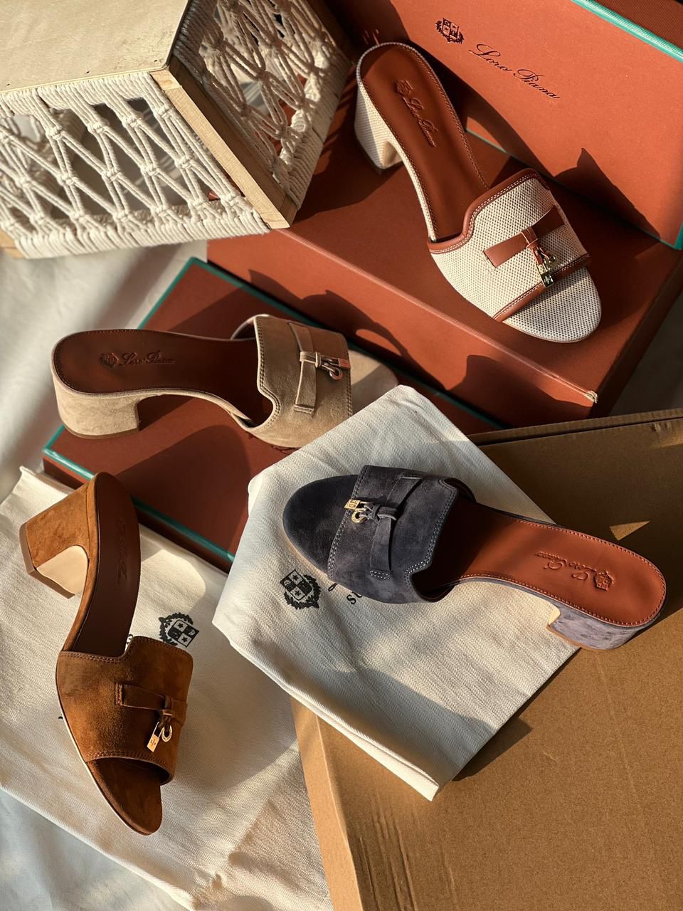 LORO PIANA Summer Charms Sandal - 8