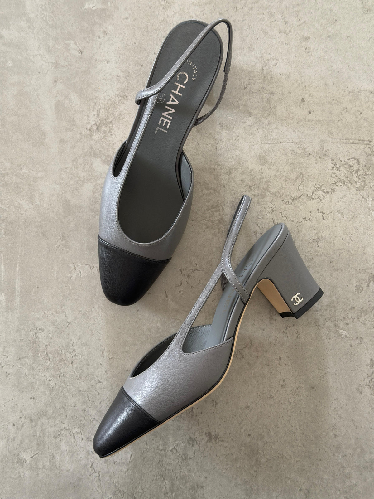 Chanel Heeled Slingbacks - 8