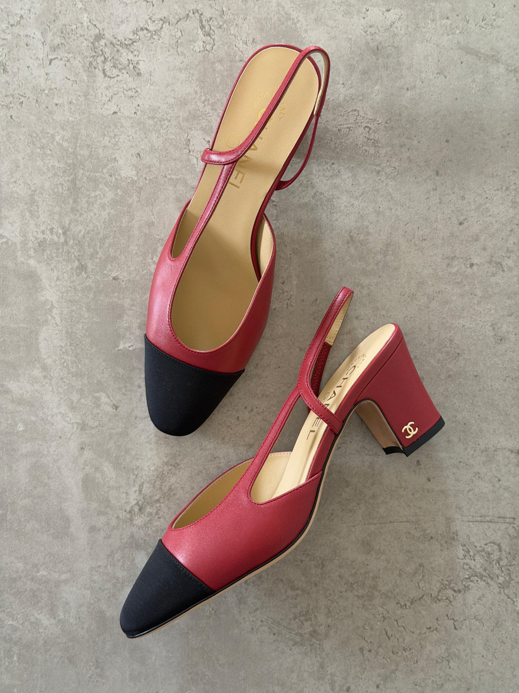 Chanel Heeled Slingbacks