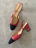 Chanel Heeled Slingbacks