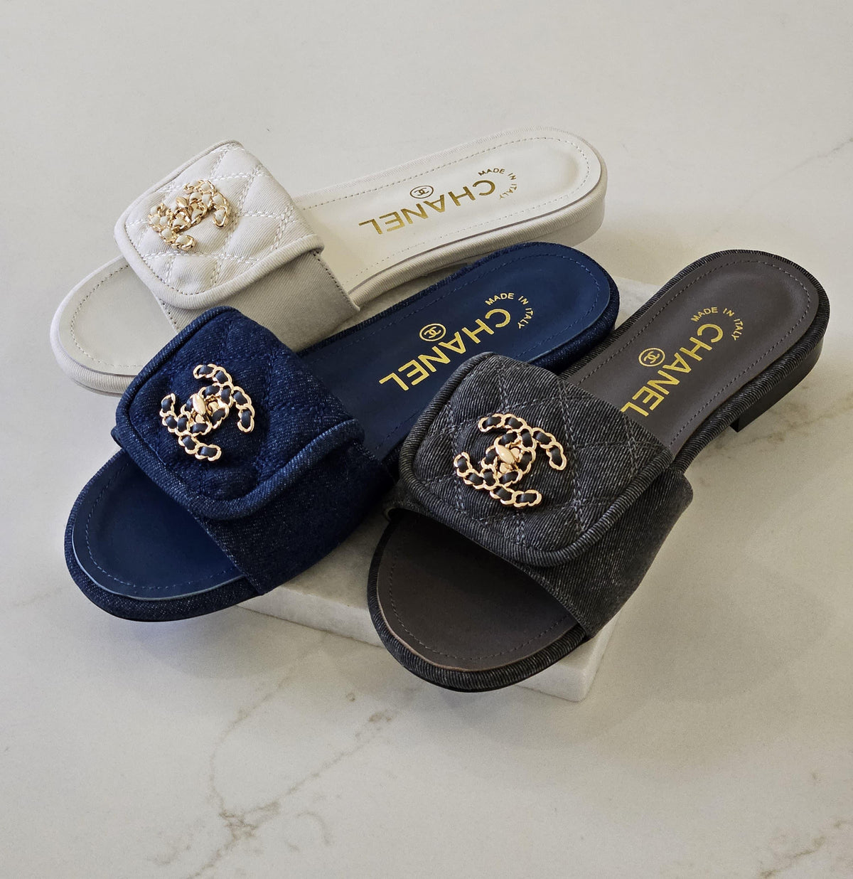 Chanel Lambskin Quilted Turnlock Flat - 2