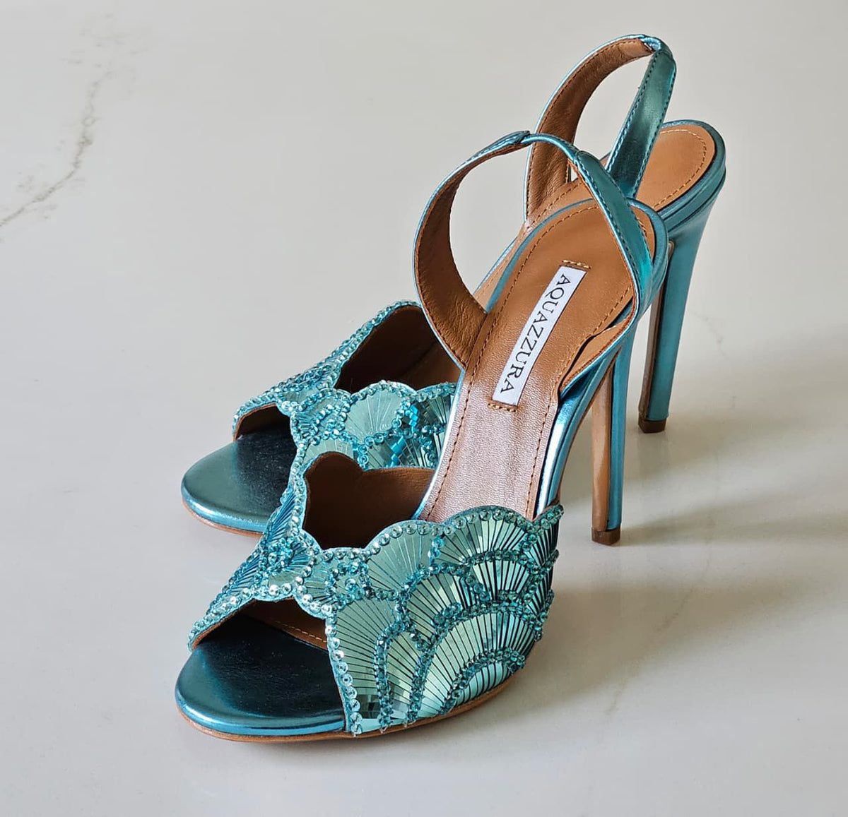 Aquazzura Soir 105 Sandals - 12