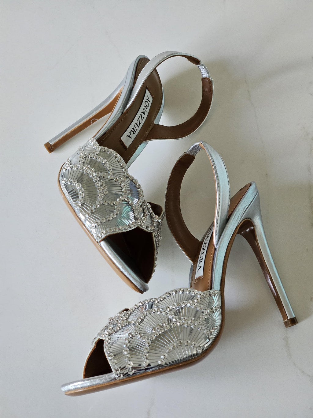 Aquazzura Soir 105 Sandals - 7