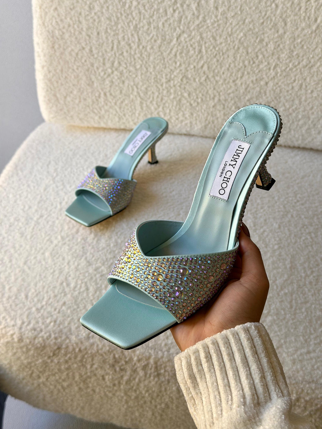 Jimmy Choo Skye 70 mules - 8