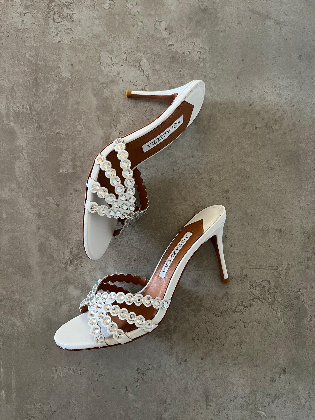 Aquazzura Embellished Tequila Mules 75 - 9