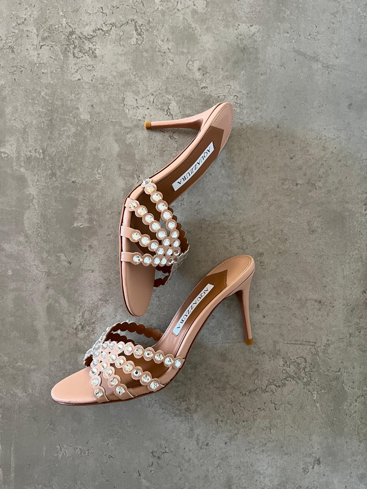 Aquazzura Embellished Tequila Mules 75 - 15