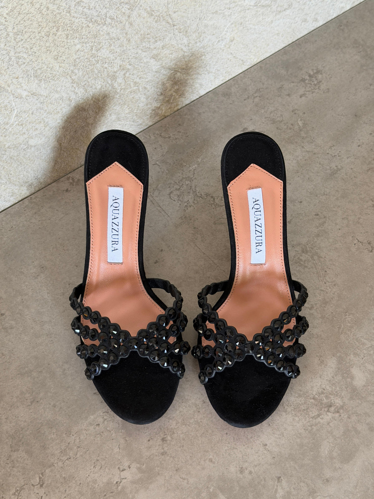 Aquazzura Embellished Tequila Mules 75 - 4