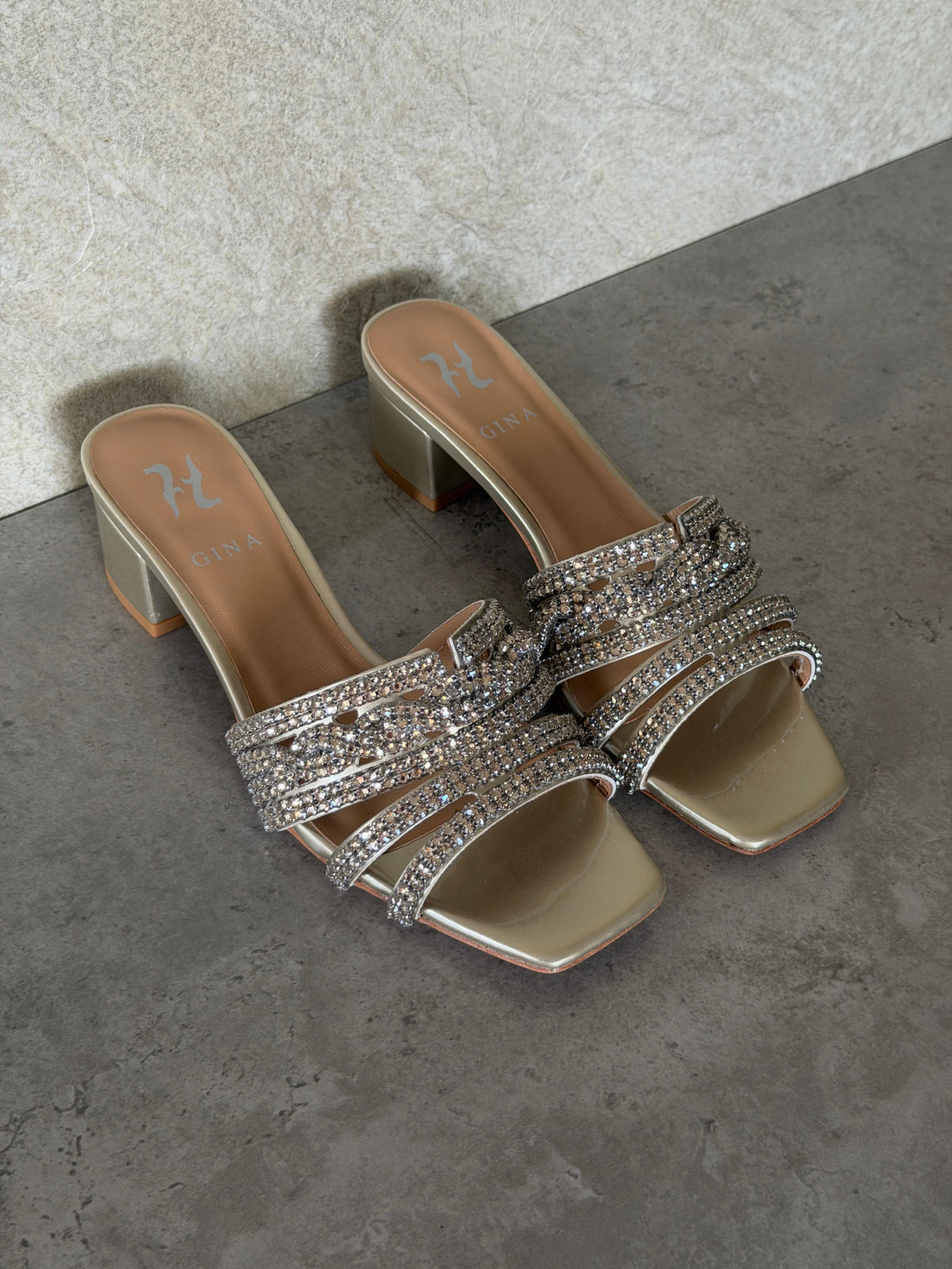 Gina Mesh Sandals