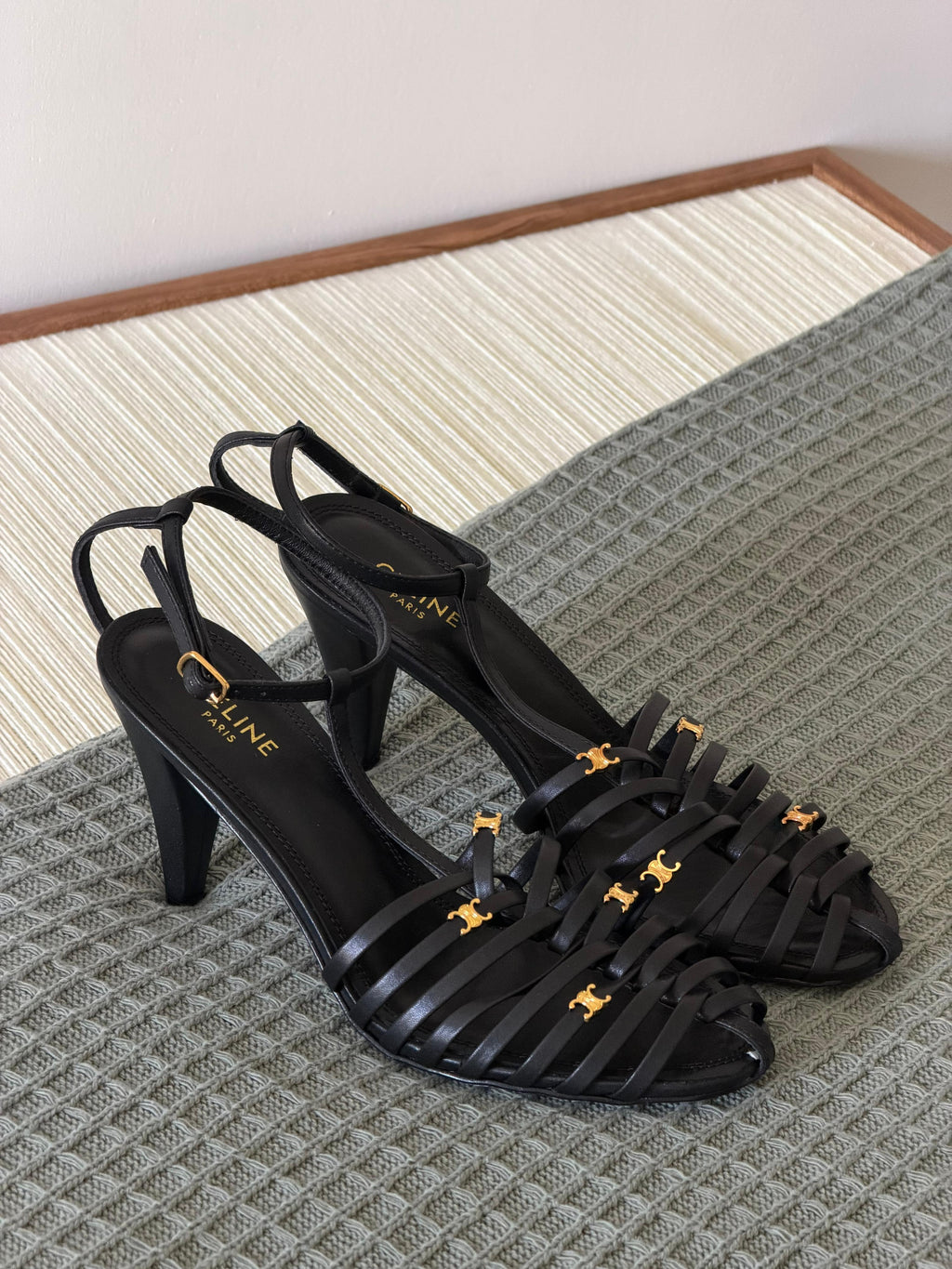 CELINE CAGE - STRAPPY SANDAL - 4