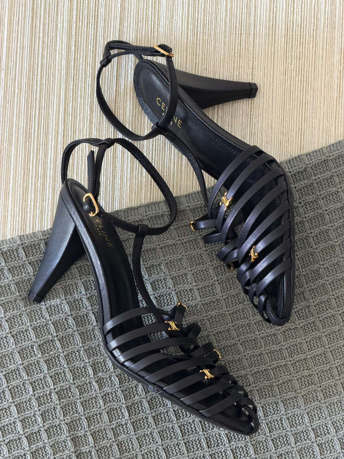 CELINE CAGE - STRAPPY SANDAL - 3