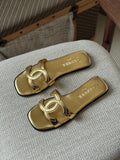 Chanel Laminated Calfskin