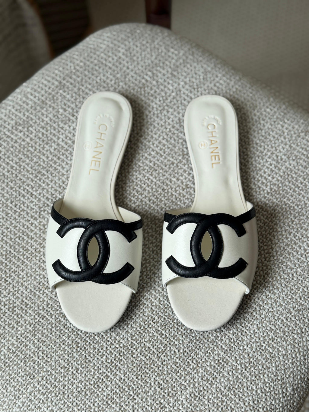 Chanel Lambskin Sandals - 11