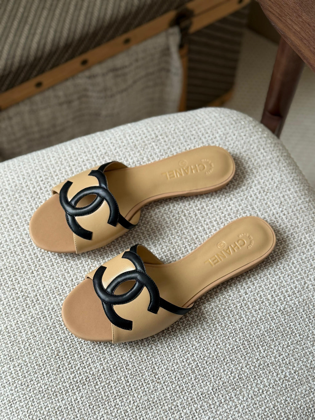 Chanel Lambskin Sandals - 5