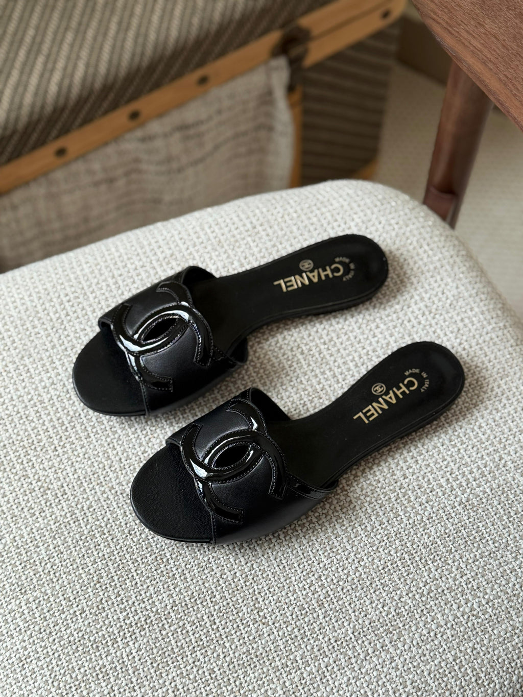 Chanel Lambskin Sandals - 3