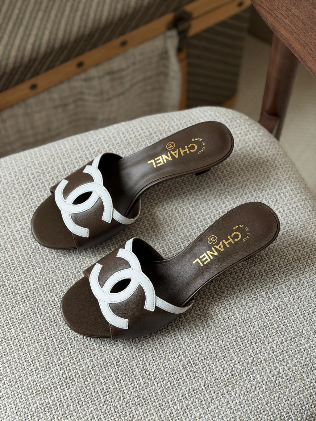 Chanel Lambskin Sandals - 8