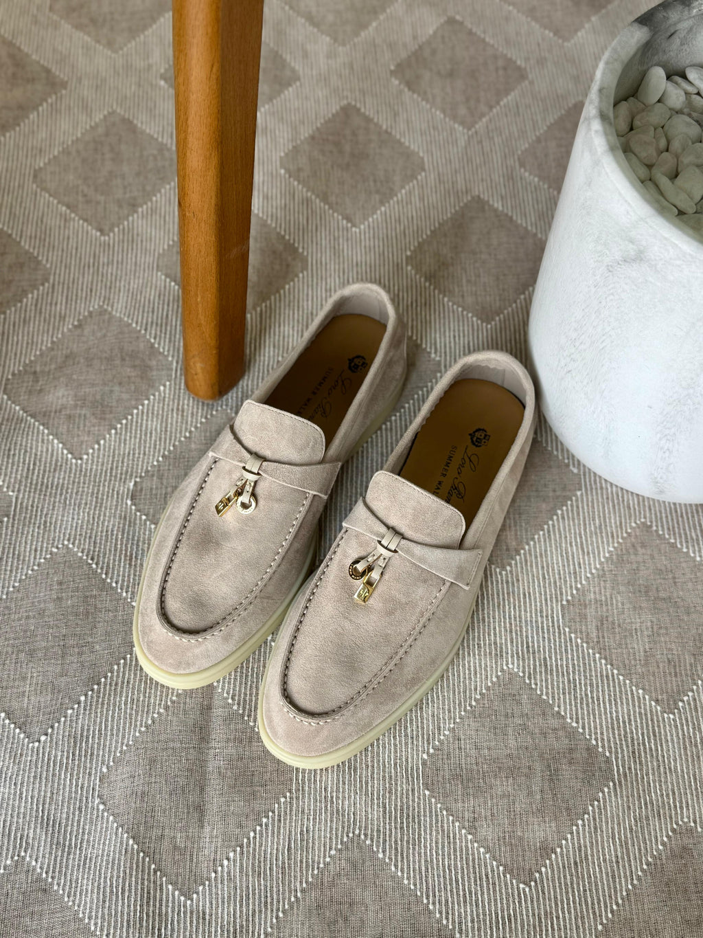LORO PIANA Summer Charms Walk Loafers