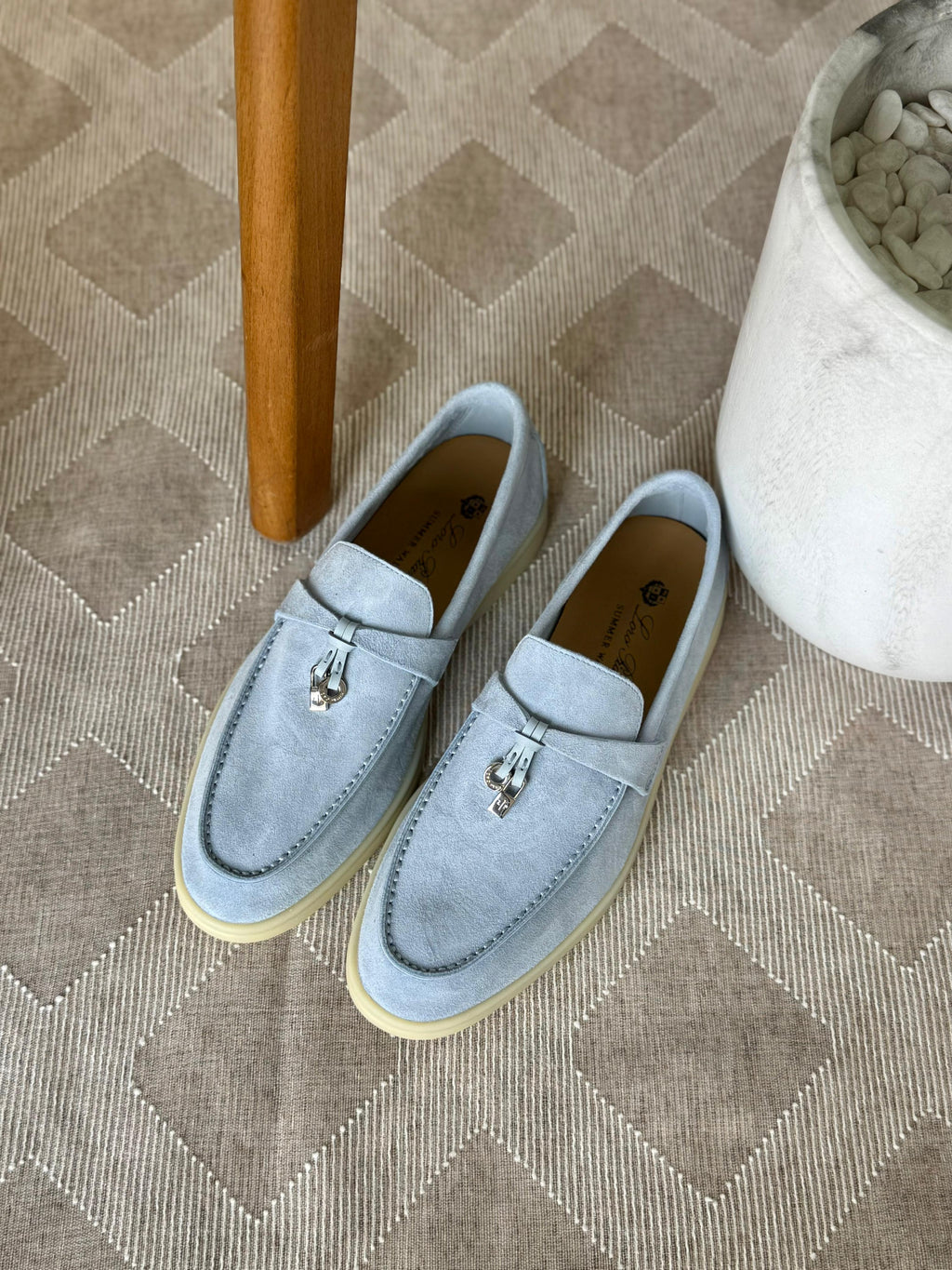 LORO PIANA Summer Charms Walk Loafers