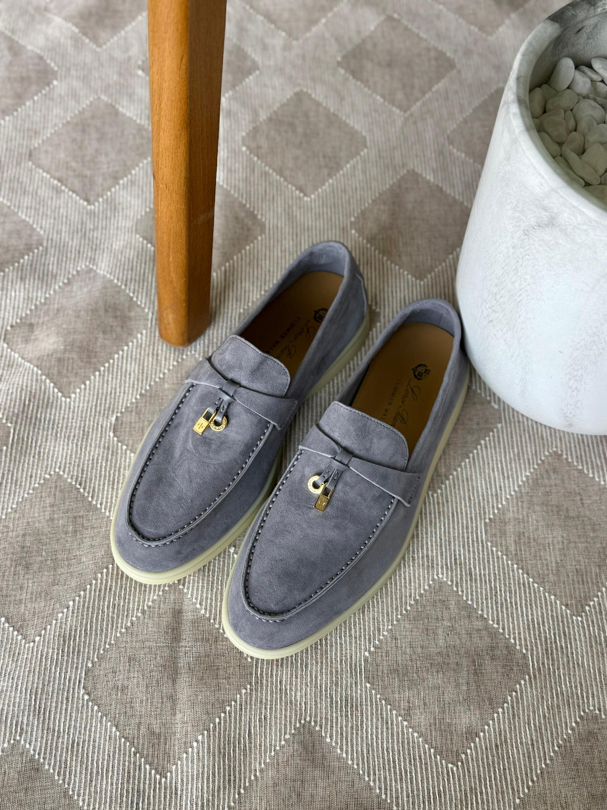 LORO PIANA Summer Charms Walk Loafers