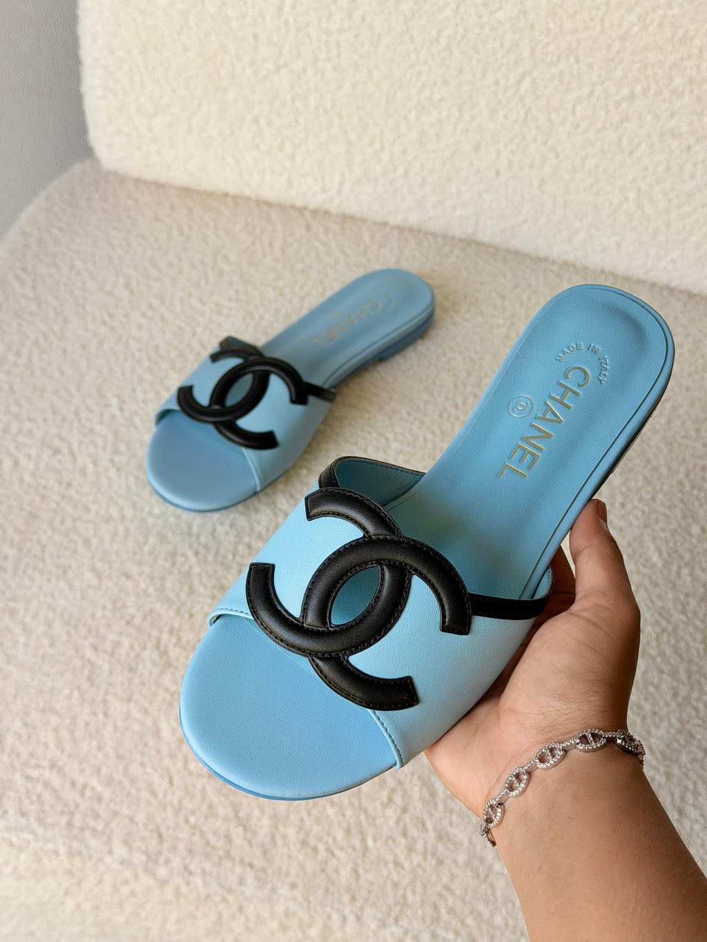 Chanel Lambskin Sandals - 3