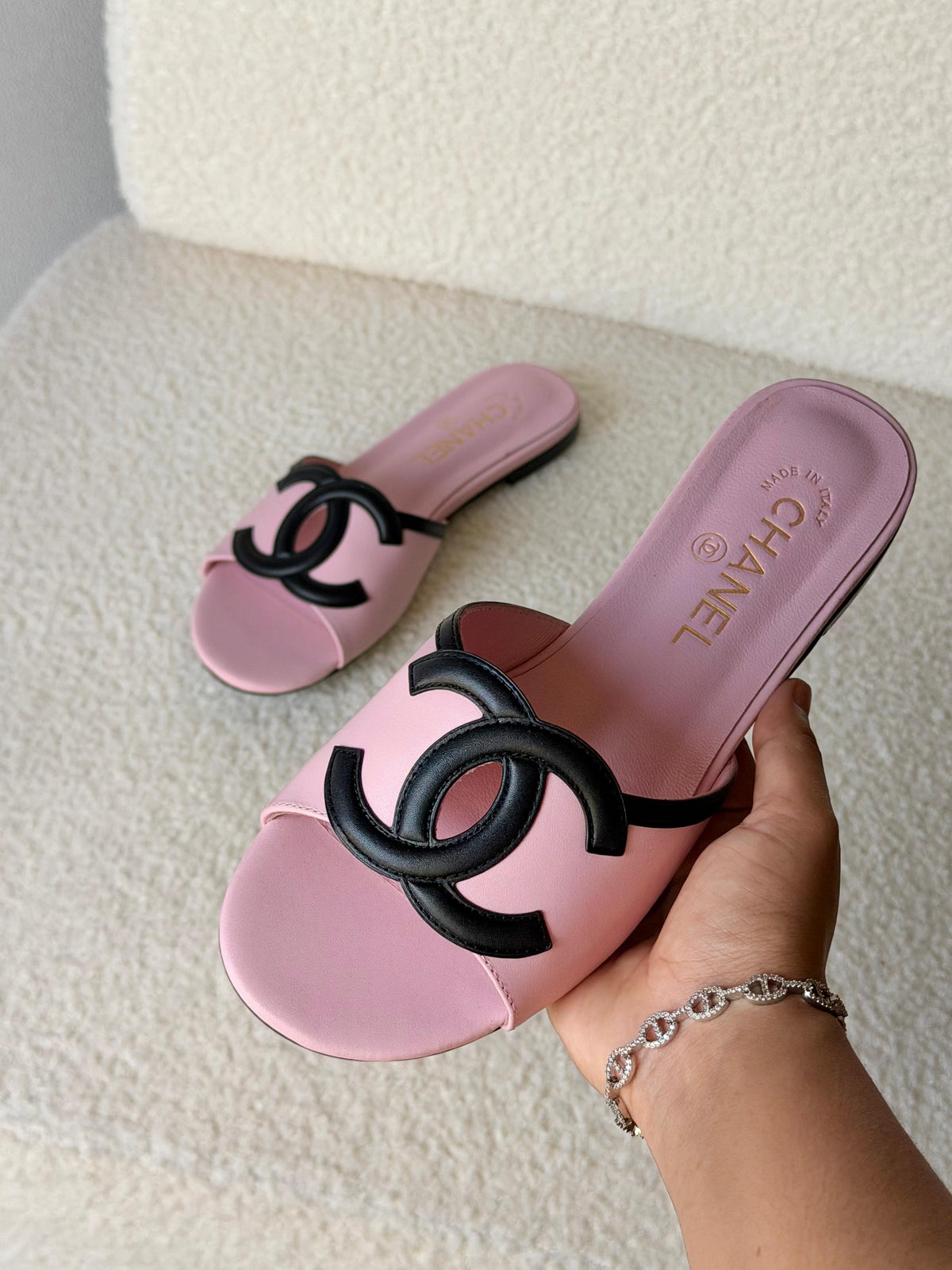 Chanel Lambskin Sandals - 4