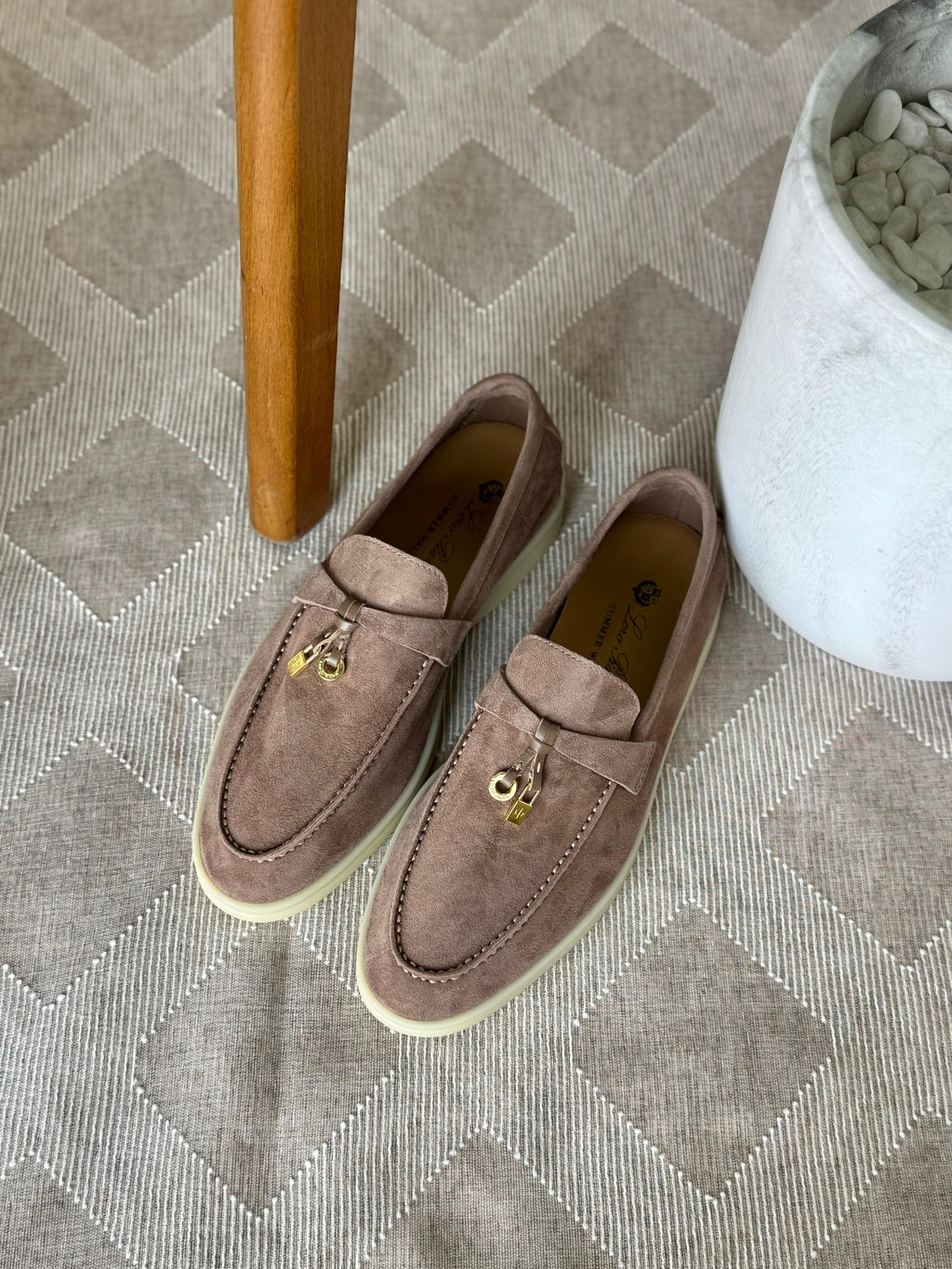 LORO PIANA Summer Charms Walk Loafers