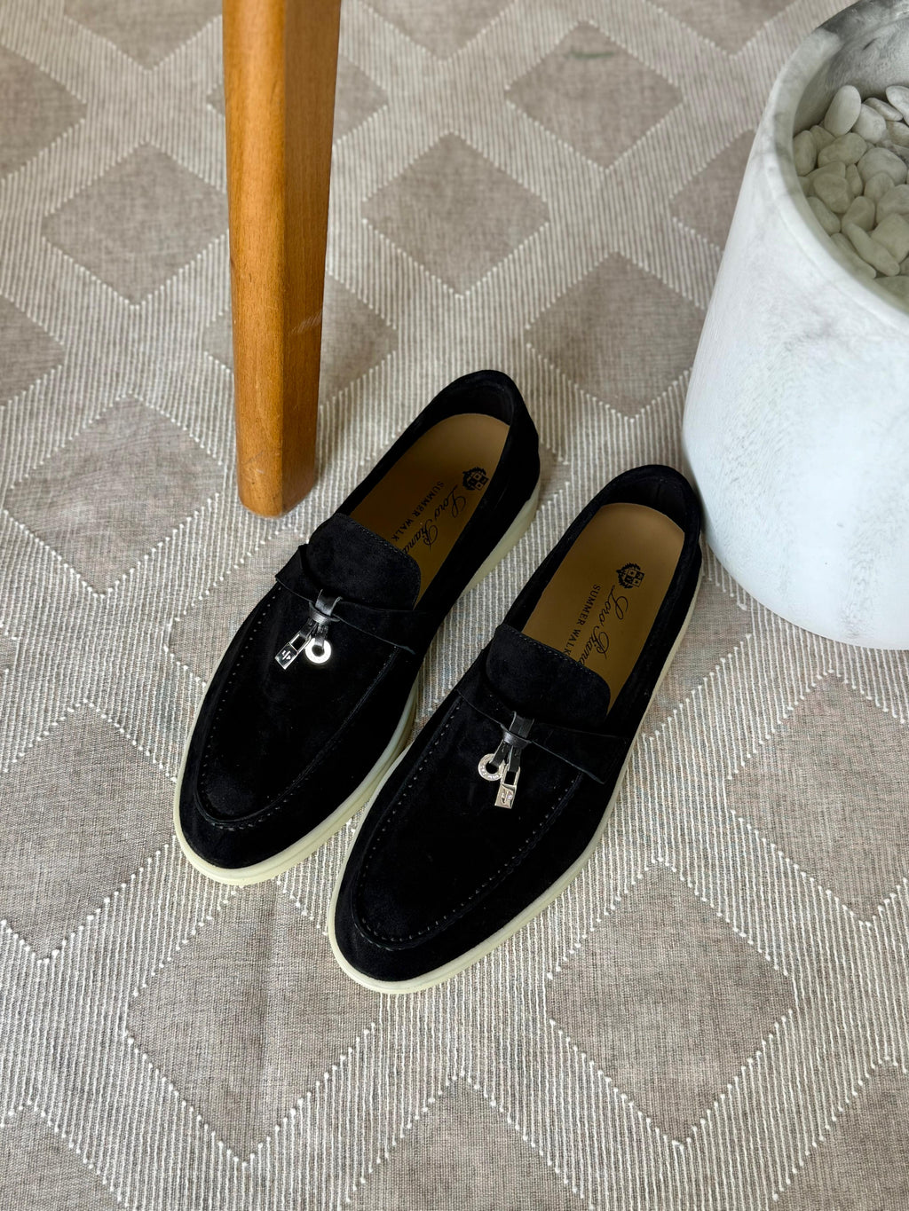 LORO PIANA Summer Charms Walk Loafers