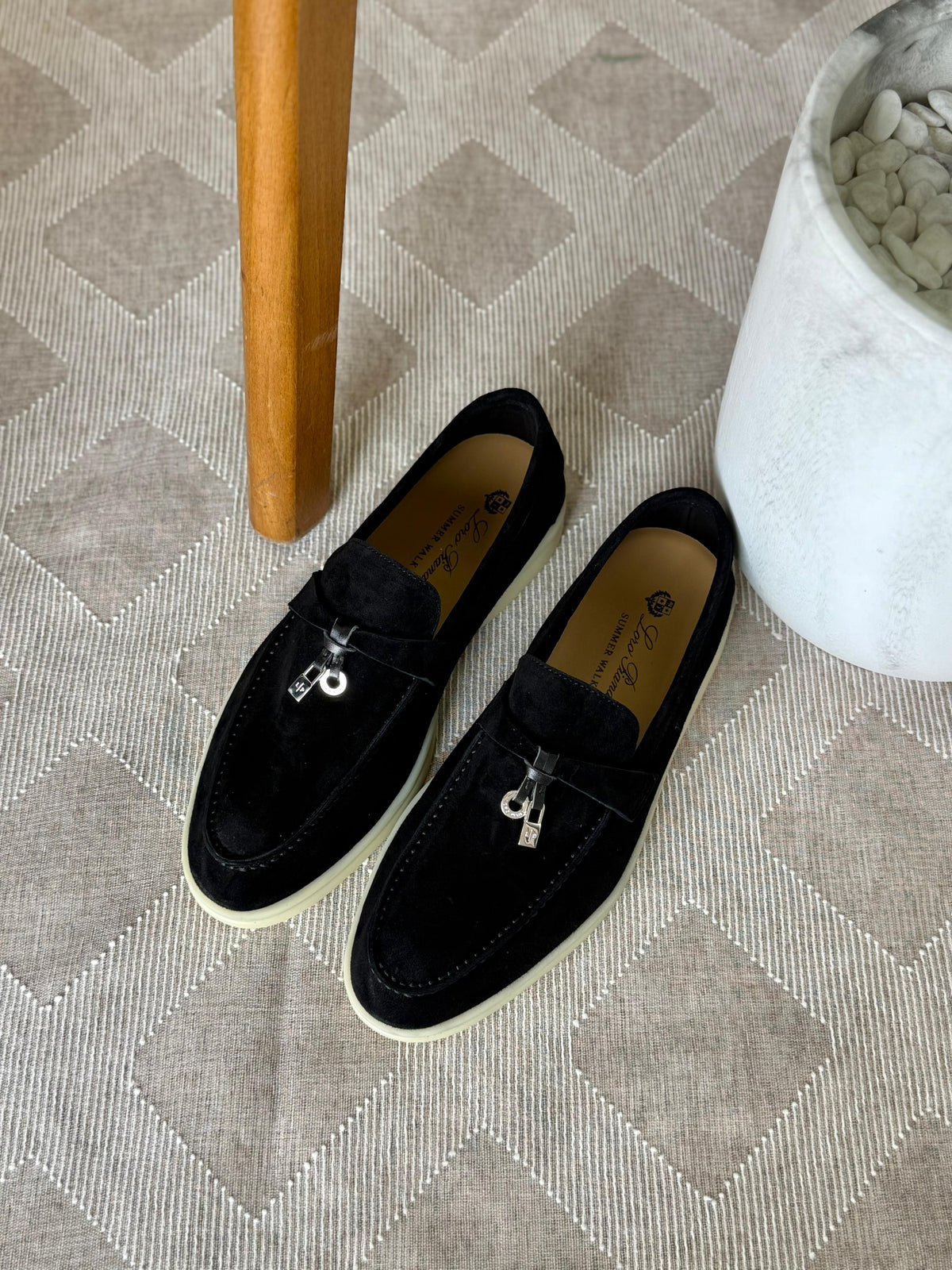LORO PIANA Summer Charms Walk Loafers