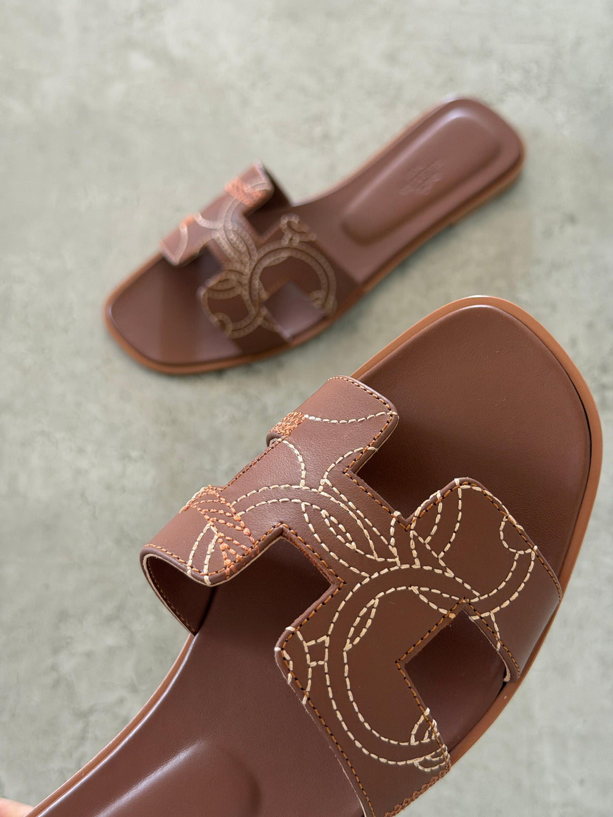 Hermes oran sandal - 11