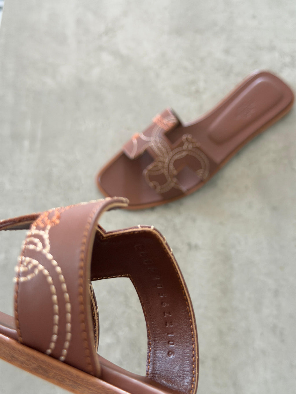 Hermes oran sandal - 9