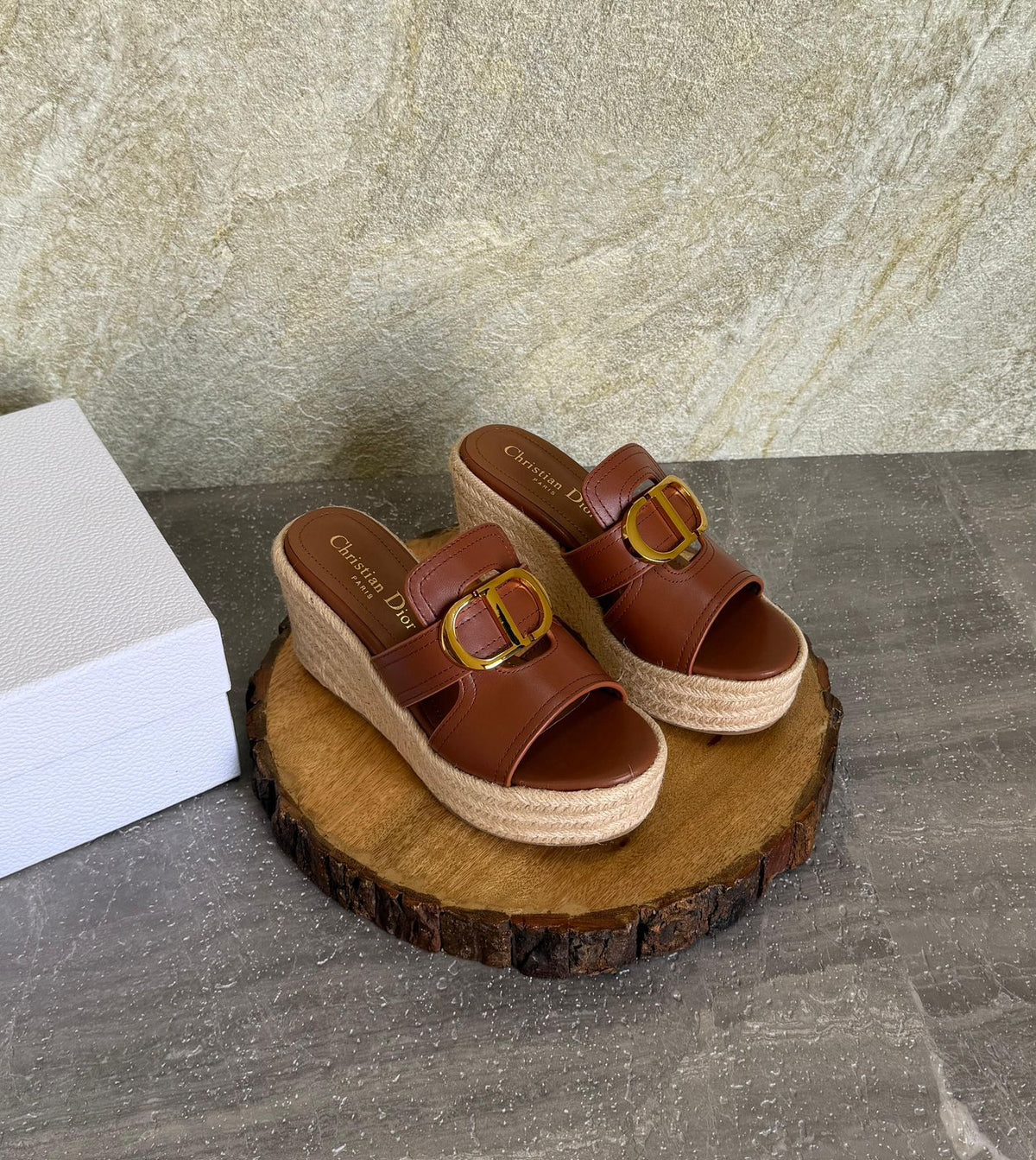 Dior 30 Montaigne Slide Wedge - 5