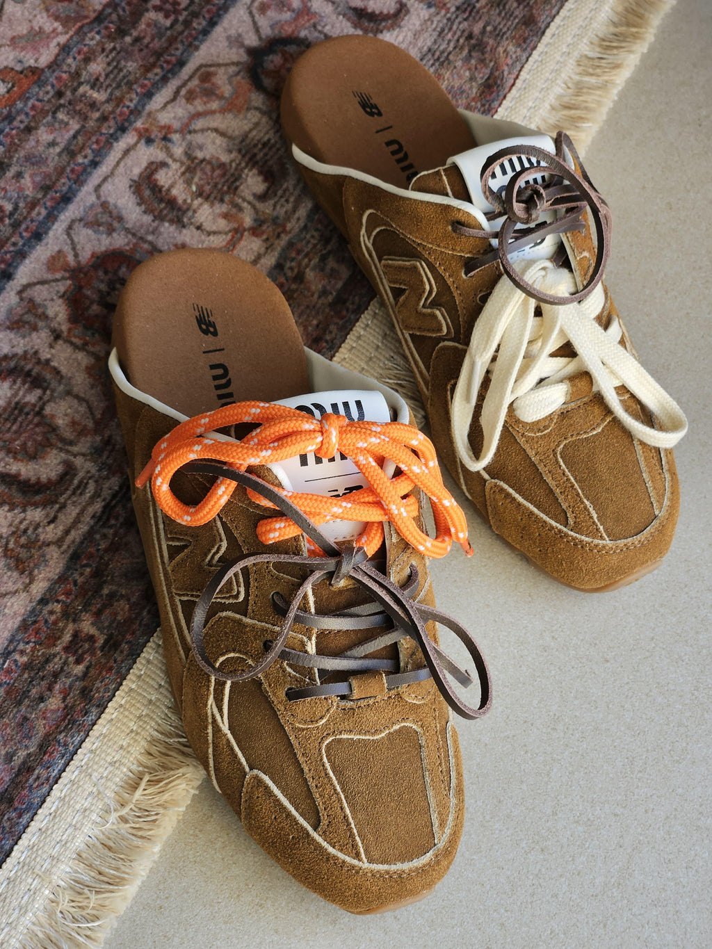 Miu Miu x New Balance Suede