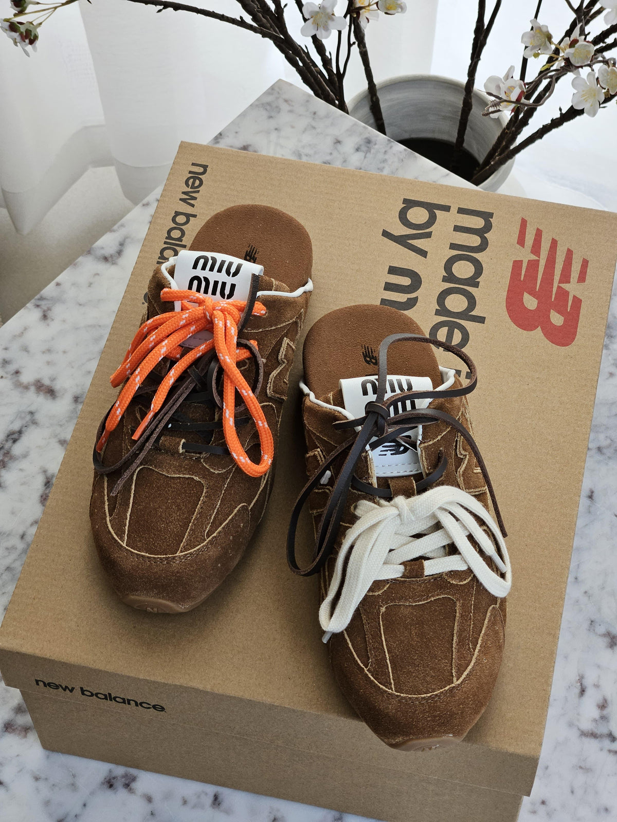 Miu Miu x New Balance Suede