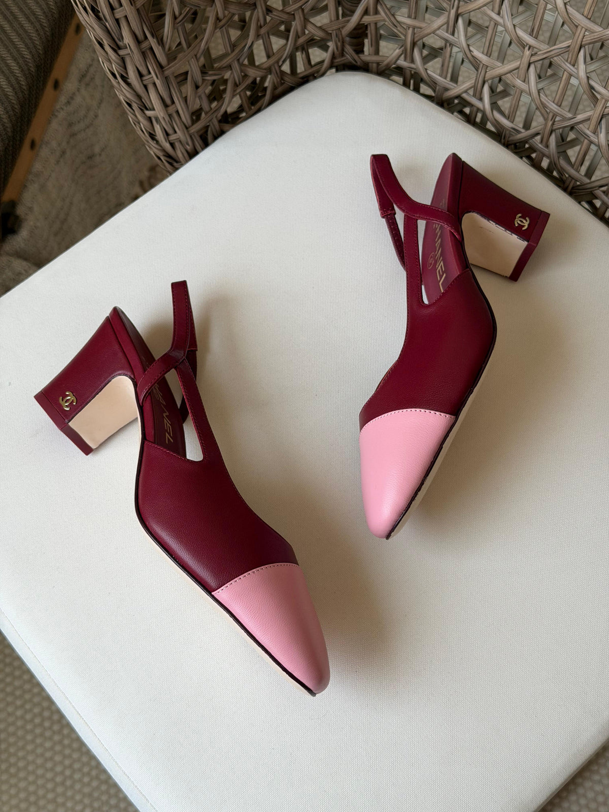 Chanel Slingbacks - Lambskin - 8