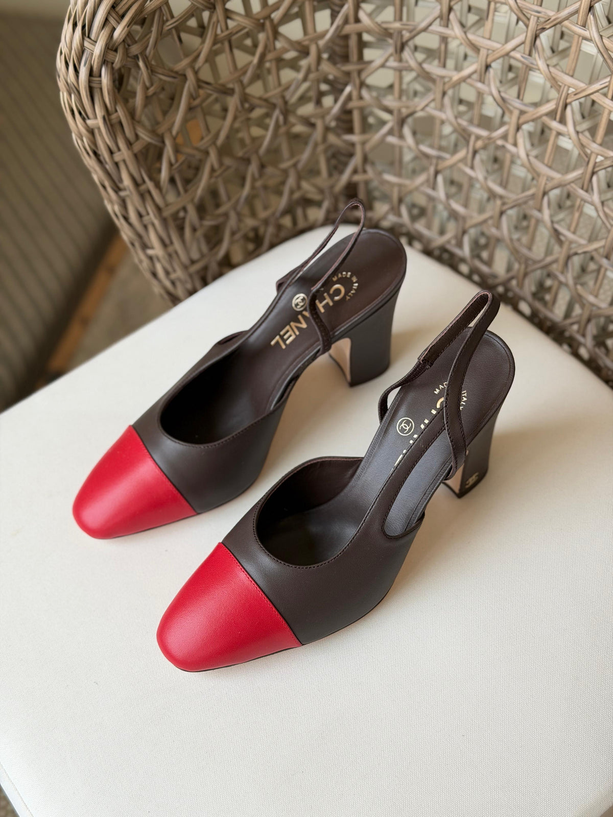 Chanel Slingbacks - Lambskin - 6
