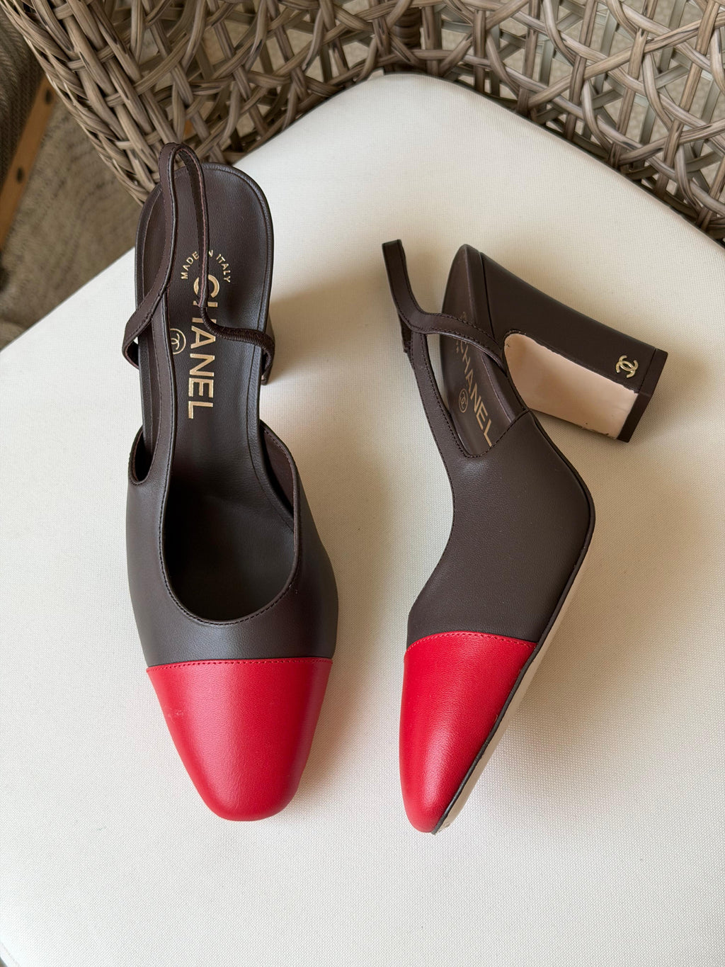 Chanel Slingbacks - Lambskin - 7