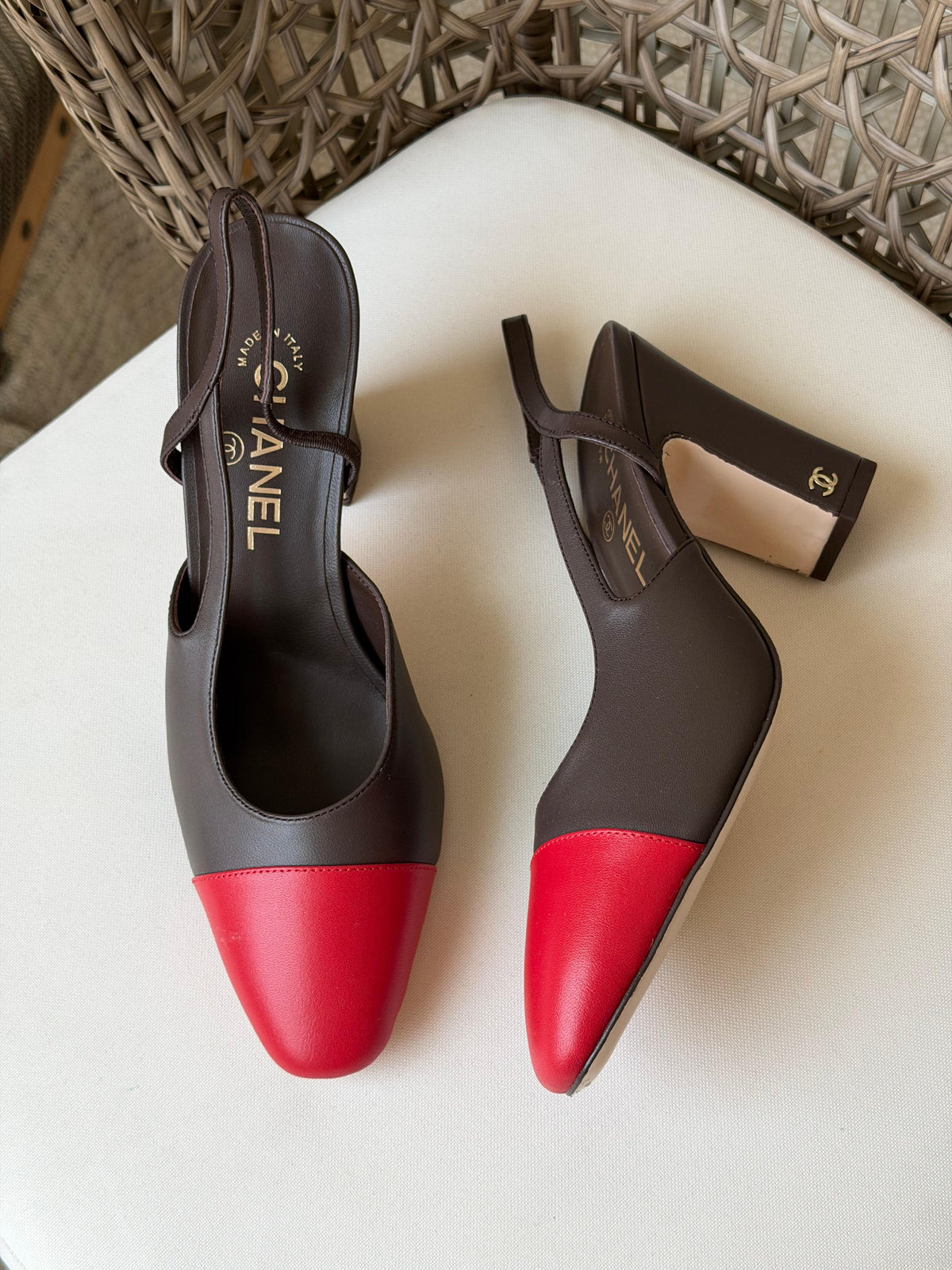 Chanel Slingbacks - Lambskin - 7