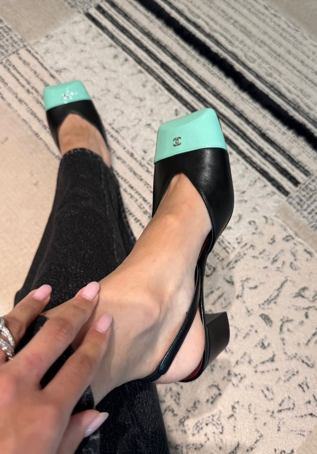 Chanel Slingbacks - Lambskin - 12
