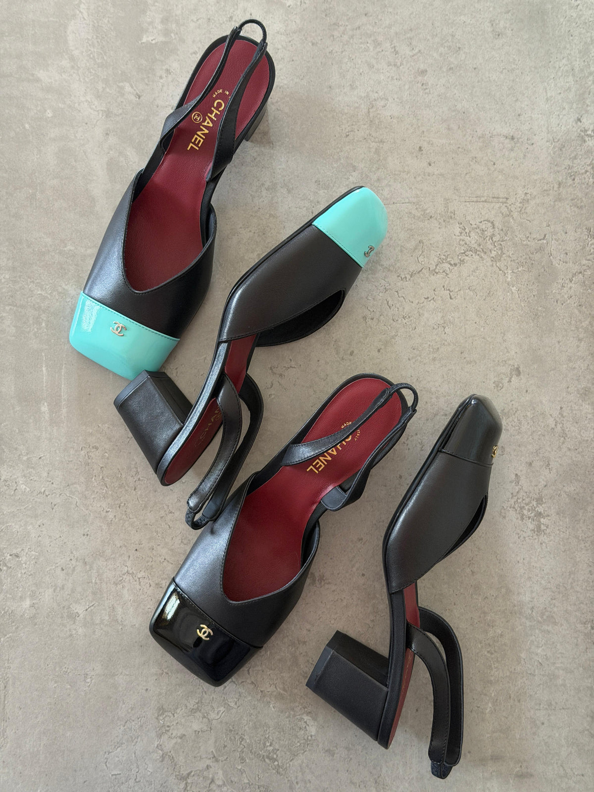 Chanel Slingbacks - Lambskin - 15