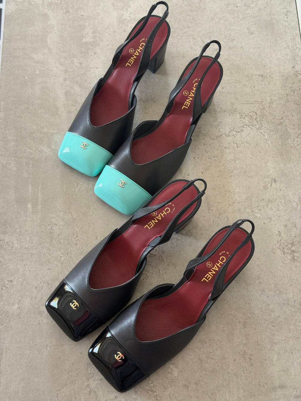 Chanel Slingbacks - Lambskin - 16