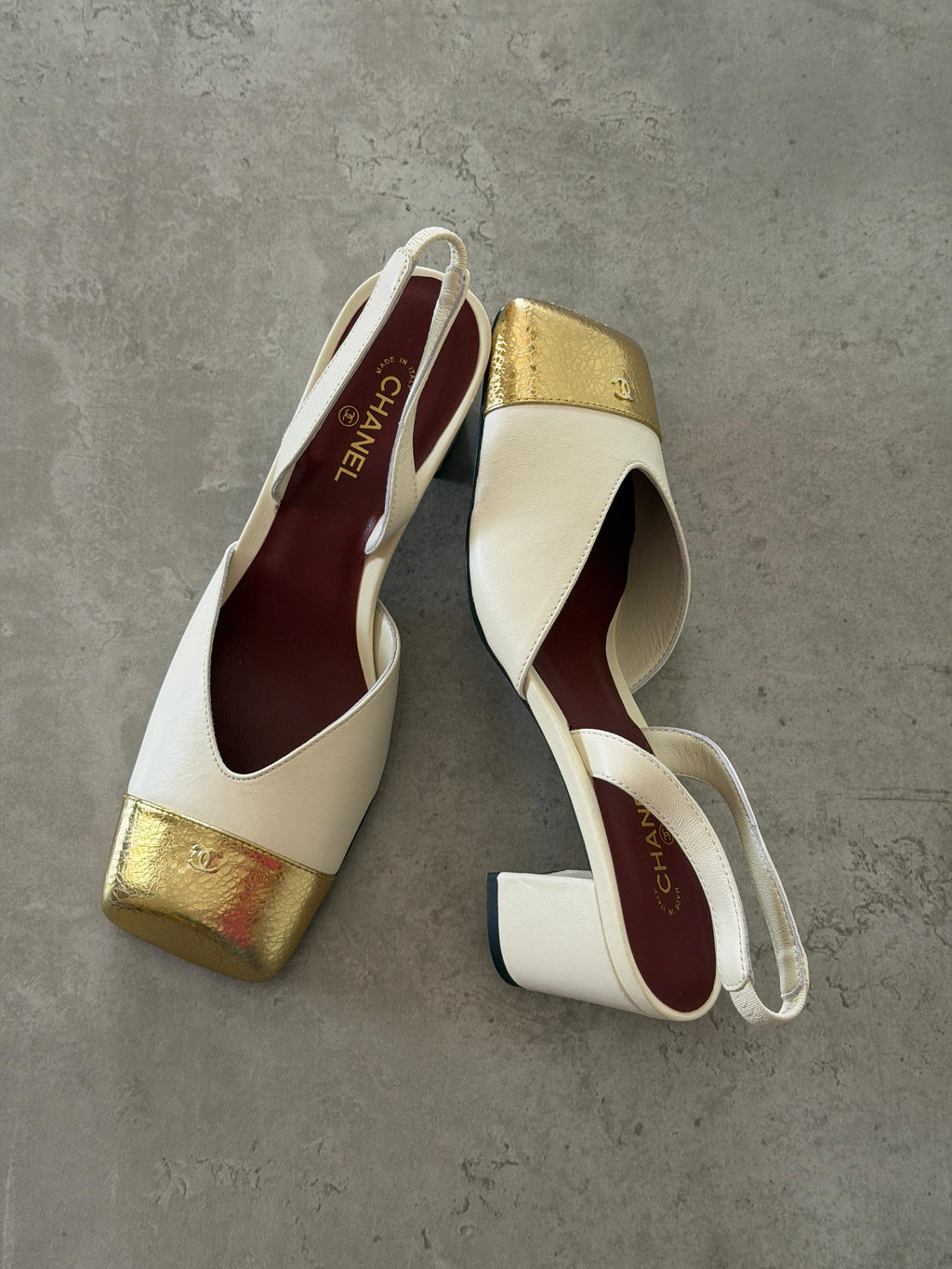 Chanel Slingbacks - Lambskin - 19